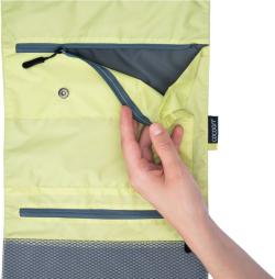 Cocoon toaletní taška Hanging Toiletry Kit Light star grey/wild lime