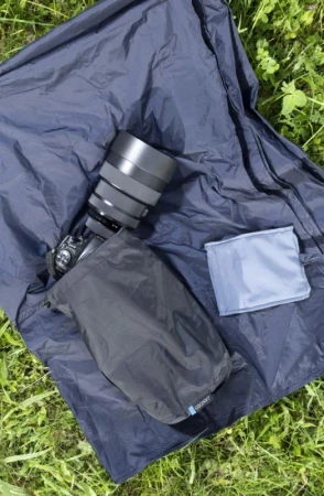 Cocoon úložný vak Pillow Stuff Sack L phantom black/light blue