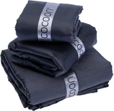 Cocoon úložný vak Pillow Stuff Sack L phantom black/light blue