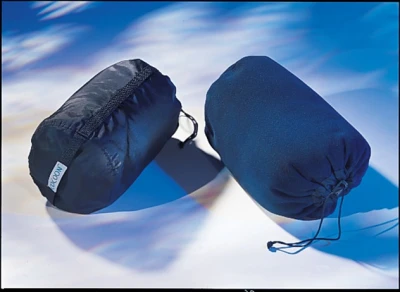 Cocoon Pillow Stuff Sack S phantom black/light blue úložný vak
