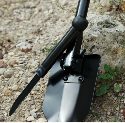 Coghlans lopatka s pilkou Folding Shovel Saw