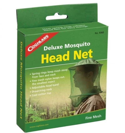 Coghlans moskytiéra na ochranu hlavy Deluxe Mosquito Head Net (VÝPRODEJ) Coghlans moskytiéra na ochranu hlavy Deluxe Mosquito Head Net (VÝPRODEJ)