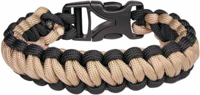Coghlans náramek Paracord Bracelet béžový/černý Coghlans náramek Paracord Bracelet béžový/černý