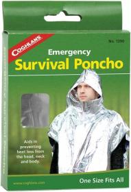 Coghlans termofólie Emergency Survival Poncho
