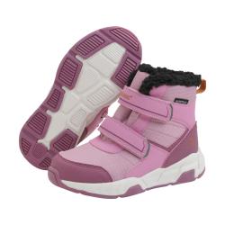 Color Kids Boots W. Velcro WP-760154.5214-Lilac chiffon 24/25 dětské sněhule