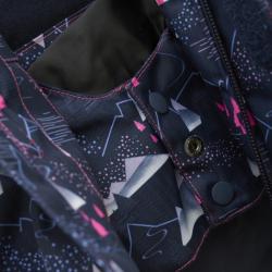 Color Kids Ski Jacket - AOP -741706.5381-Pink Glo 24/25 lyžařská bunda