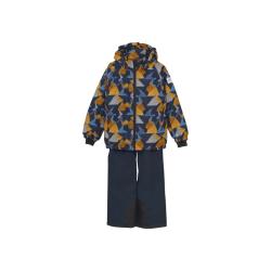 Color Kids Ski Set - AOP -741741.3520-Orange Pop 24/25 overal