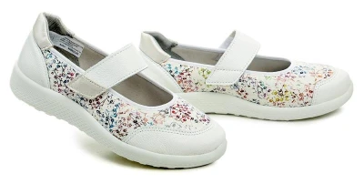 Comfortabel 940523-03 bílé dámské zdravotní boty šíře K