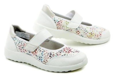Comfortabel 940523-03 bílé dámské zdravotní boty šíře K