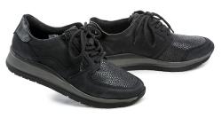 Comfortabel 950576-01 čierne dámske poltopánky