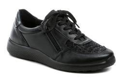 Comfortabel 951310-01 černé dámské zdravotní boty šíře K
