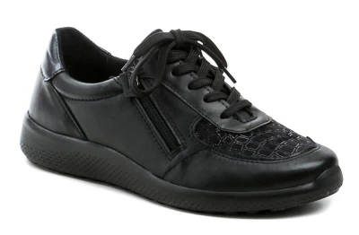 Comfortabel 951310-01 černé dámské zdravotní boty šíře K