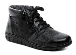 Comfortabel 990683-01 čierne dámske zdravotné topánky šírka K