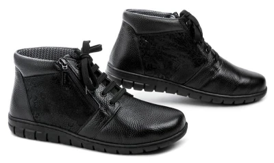 Comfortabel 990683-01 černé dámské zdravotní boty šíře K