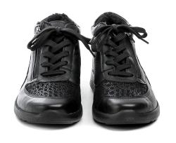 Comfortabel 990723-01 černé dámské zimní zdravotní boty šíře K