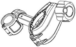 Compass Náhradní držák kola krátký pro 02120