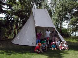 Condor Zubřík 5,8m x 4,5m stan