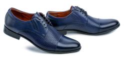 Conhpol C-A045-1279 modrá pánska spoločenská obuv