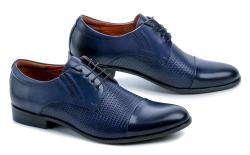 Conhpol C-A045-1279 modrá pánska spoločenská obuv