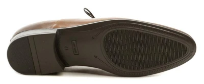 Conhpol C6503 hnědé pánské společenské polobotky