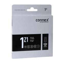 CONNEX Řetěz 1Z1 pro single speed, stříbrný
