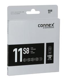 CONNEX Řetěz 11s8 pro 11-kolo, stříbrný