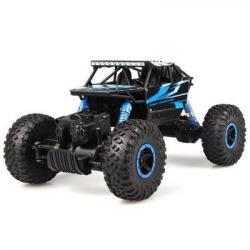 CONQUEROR 4x4 - 2,4Ghz - 1/18 - malý crawler - modrý + Náhradní akumulátor 2000mAh