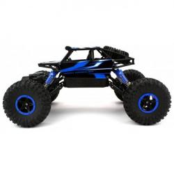CONQUEROR 4x4 - 2,4Ghz - 1/18 - malý crawler - modrý + Náhradní akumulátor 2000mAh