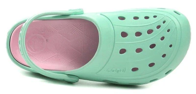 Coqui 6353 Jumper Lt.Mint dívčí nazouváky