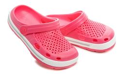 Coqui 6423 Lindo ružové detské nazúvaky