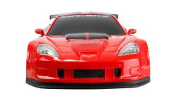 Corvette C6.R RC Drift Car 4WD LED 1:18 RTR licencovaná červená