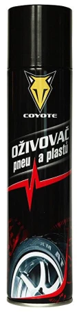 Coyote Profi Spray 400 ml oživovač pneu a plastů