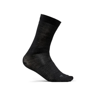 Craft 2-Pack Wool Liner ponožky - černá (999000)