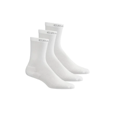 Craft CORE Dry High 3-pack 1915931 ponožky - bílá (900000(1000))