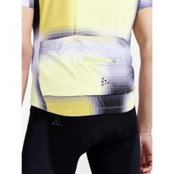 Craft ADV Aero 1910535 cyklodres - tmavě šedá se žlutou (007541)