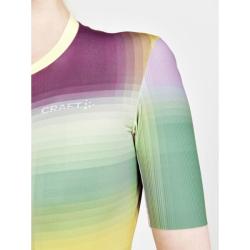 Craft ADV Aero W 1910549 dámský cyklodres - zelená s fialovou (007435)