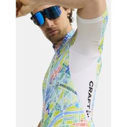 Craft ADV Endur Graphic 1914536 pánsky cyklodres - biela (900007)