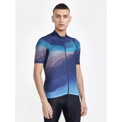Craft ADV Endur Graphic 1910521 pánský cyklodres - modrá se vzorem (327007)