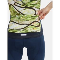 Craft ADV Endur Graphic W 1914542 dámský cyklodres - modrá (396332)