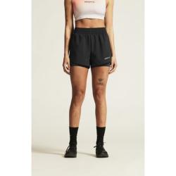 Craft ADV Essence 2-in-1 2 W 1915946 dámské šortky - černá (999000(9990))