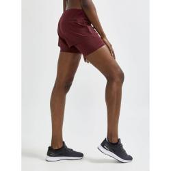 Craft ADV Essence 2v1 W 1910722 dámské šortky - červená (484000)