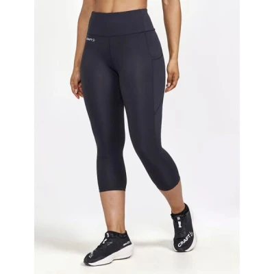 Craft ADV Essence Capri 2 W 1913209 dámské kalhoty - černá (999000)