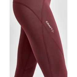 Craft ADV Essence High Waist W 1908774 dámské kalhoty - červená (439000)