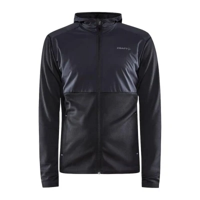 Craft ADV Essence Jersey Hood 1912454 pánská bunda - černá (999000) Craft ADV Essence Jersey Hood 1912454 pánská bunda - černá (999000)