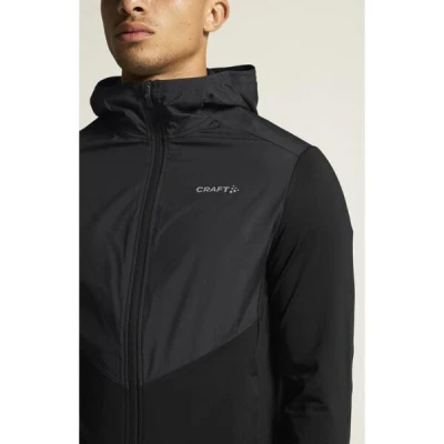 CRAFT ADV Essence Jersey Hood 2 1915283 pánská bunda - černá (999000)