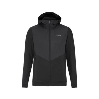 CRAFT ADV Essence Jersey Hood 2 1915283 pánská bunda - černá (999000) CRAFT ADV Essence Jersey Hood 2 1915283 pánská bunda - černá (999000)