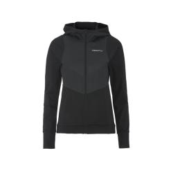 Craft ADV Essence Jersey Hood 2 W 1915288 dámska bunda - čierna (999000)
