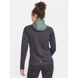 Craft ADV Essence Jersey Hood W 1912467 dámská bunda - šedá (992626)