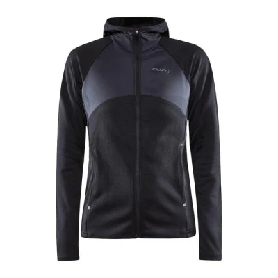 Craft ADV Essence Jersey Hood W 1912467 dámská sportovní mikina - černá (999000) Craft ADV Essence Jersey Hood W 1912467 dámská sportovní mikina - černá (999000)