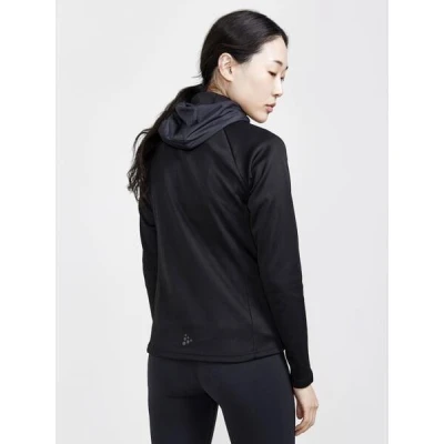 Craft ADV Essence Jersey Hood W 1912467 dámská sportovní mikina - černá (999000)